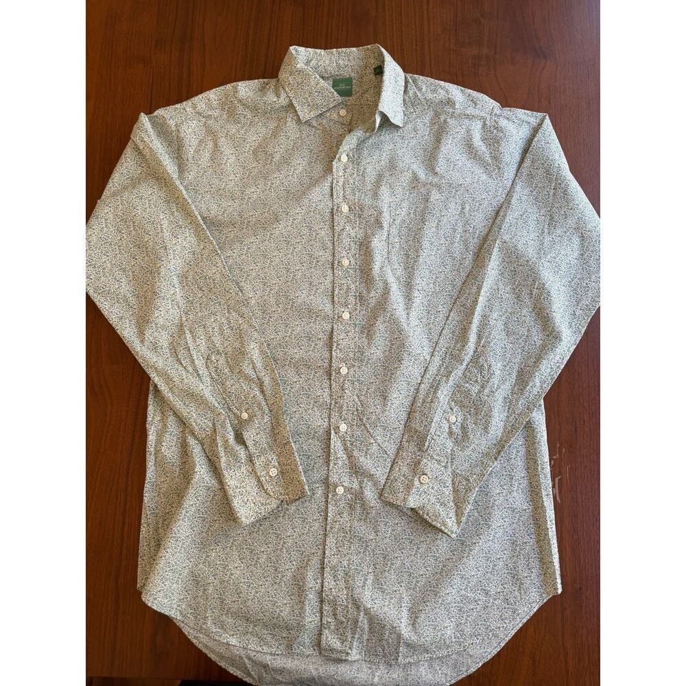 Sid Mashburn Men's Floral Ditsy Print Cotton Button-Down Shirt